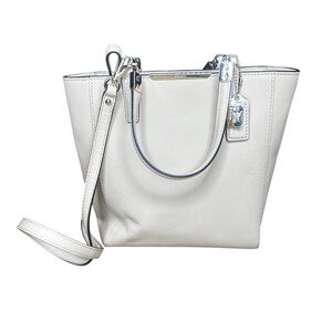 Coach Madison Mini Northsouth Tote In Saffiano Leather